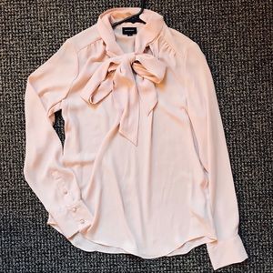 PINK LONG SLEEVES BLOUSE